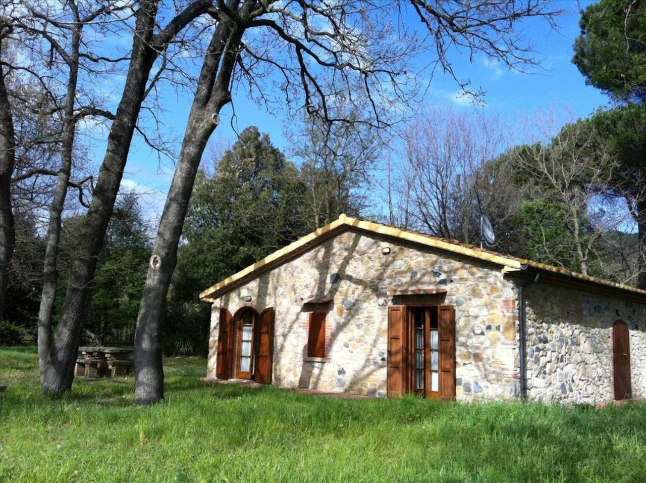 Cottage Il Gabbro Montescudaio Bagian luar foto